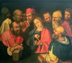 Christ, aged twelve, among the Scribes, 16th or 17th century